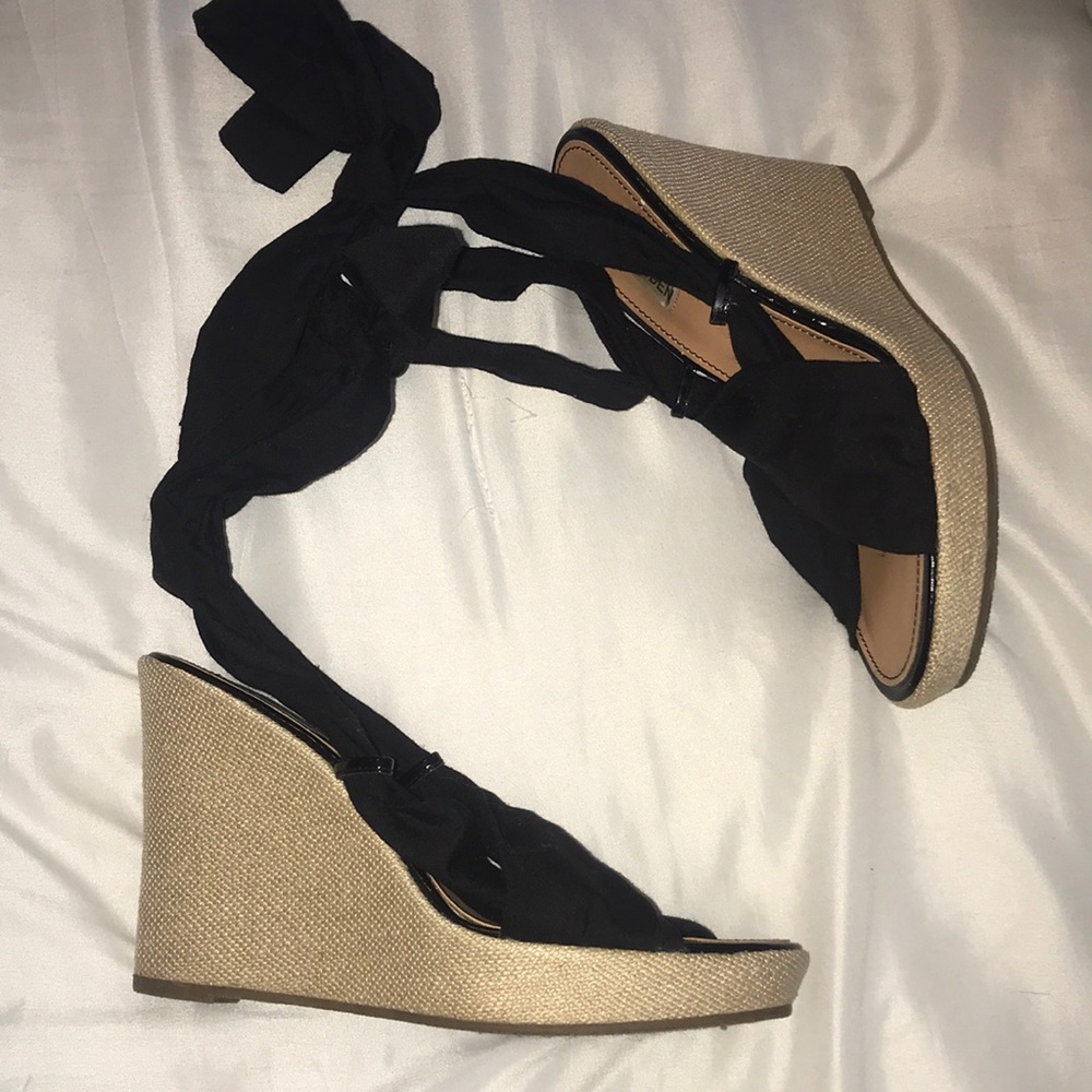 Steve Madden lace up heels